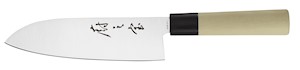 Mercer Culinary Asian 6 1/2" Inch Santoku Knife (M24407PL) LARGE