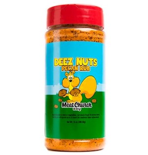 Meat Church Deez Nuts Honey Pecan BBQ Rub 14 Ounce Shaker THUMBNAIL