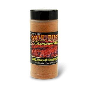 Smoky Okie's Okie Dust Rub 12oz THUMBNAIL