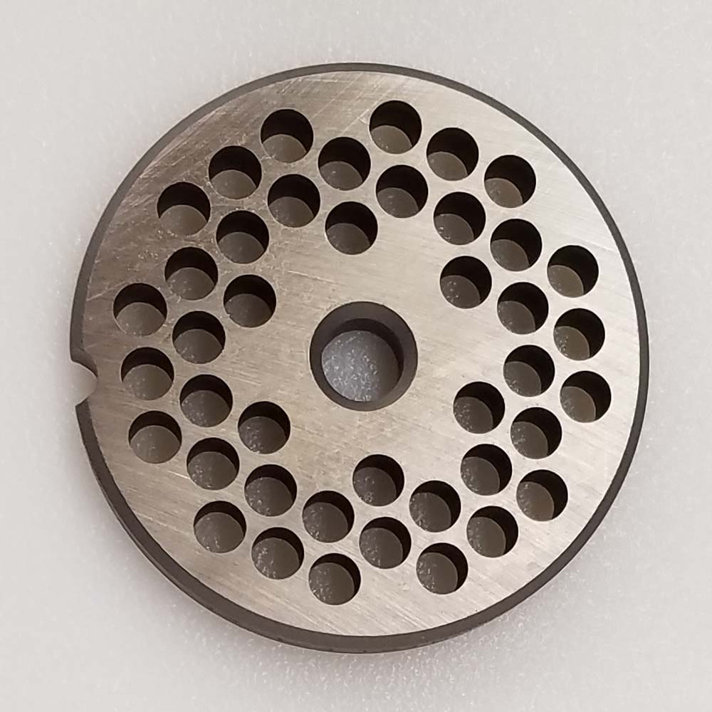 Meat Grinder Plate #12 x 1/4" Grind Holes THUMBNAIL
