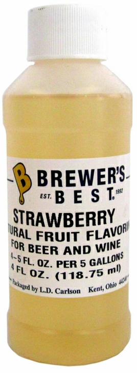 Strawberry Flavoring 4 oz. LARGE
