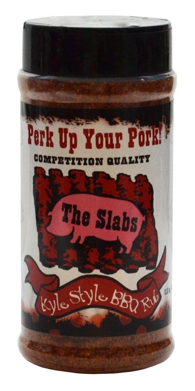 The Slabs Perk Up Your Pork Rub, 12.5 oz. container (Pack 12 per Case) LARGE