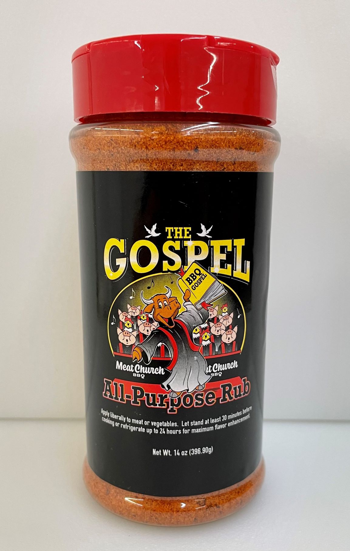 Meat Church The Gospel All Purpose BBQ Rub 14 Ounce Shaker