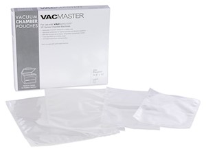 VacMaster 8" x 12" Zipper Vacuum Chamber Pouches 3-mil THUMBNAIL