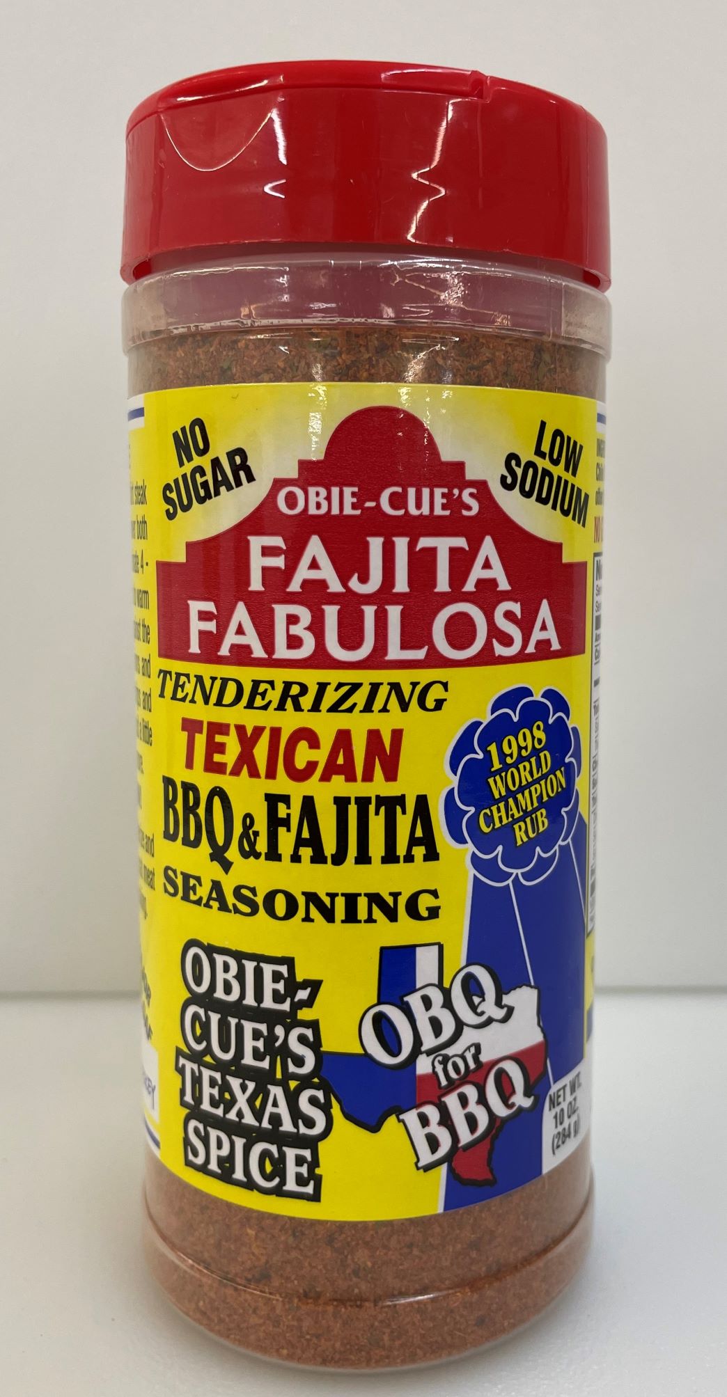 Obie-Cue's Fajita Fabulosa Seasoning 10 OZ THUMBNAIL