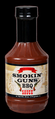 Smokin Guns BBQ Sauce 18 Ounce Bottle THUMBNAIL
