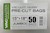 VacMaster External Vacuum Bags 15" X 18" Jumbo Size SWATCH