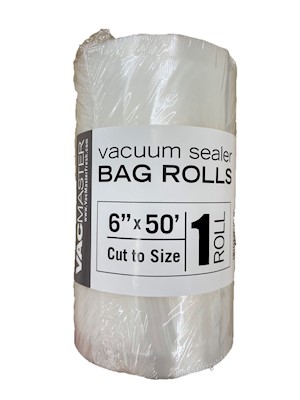 VacMaster 6" x 50' Full Mesh Vacuum Seal Roll LARGE