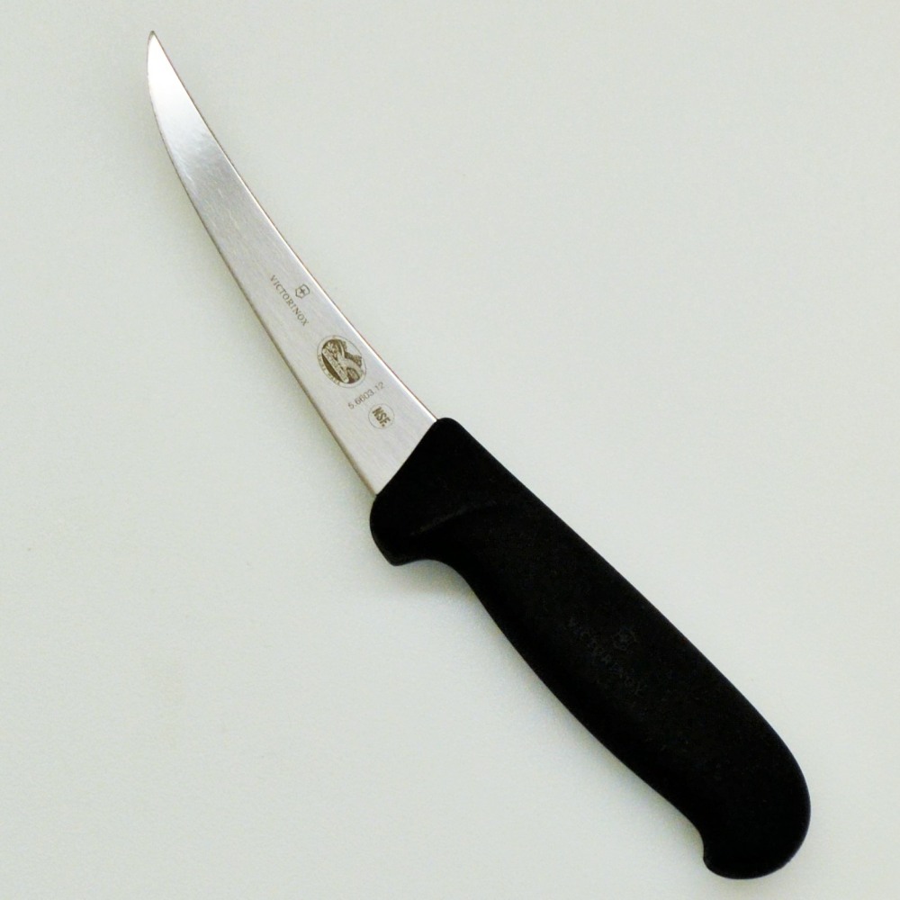 Victorinox 5 Inch Curved Boning Knife Fibrox Handle