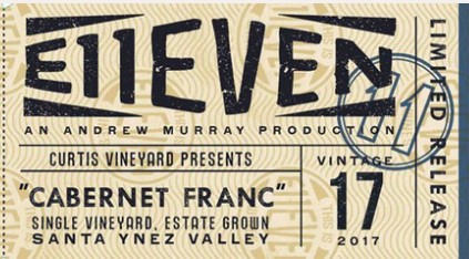 Wine Label: Andrew Murray "E11even" Sauvignon Blanc THUMBNAIL