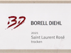 Wine Label: Weingut Borrell-Diehl 2021 Rose of Sankt Laurent (1 L) THUMBNAIL