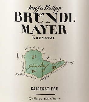 Wine Label: Brundlmayer 2019 Gruner Veltliner Kaiserstiege, Austria THUMBNAIL