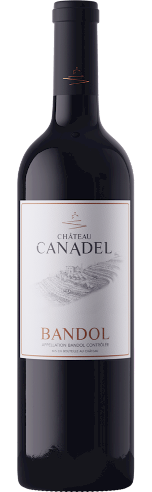 Wine Bottle: Ch Canadel Bandol Rouge 2016 LARGE