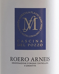 Wine Label: Cascina del Pozzo 2020 Roero Arneis DOCG THUMBNAIL