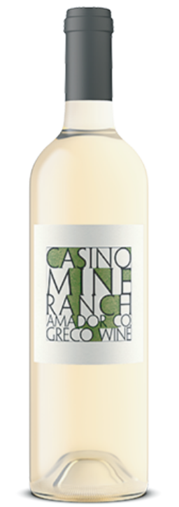 Wine Label: Casino Mine Ranch 2020 Greco white wine MAIN