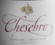 Wine Label: Chesebro Sauvignon Blanc, Arroyo Seco Cedar Lane Vineyard THUMBNAIL