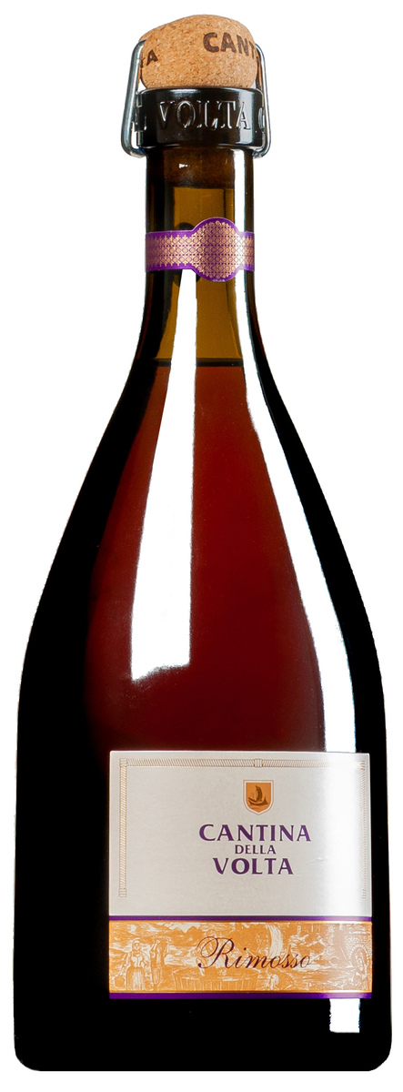 Wine Label: Cantina della Volte 'Rimoso' Brut Lambrusco Sorbara, Emilia-Romagna Italy LARGE