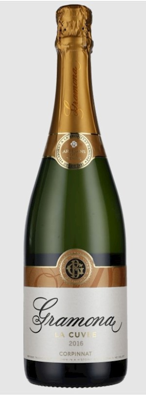 Wine Label: Gramona 2016 "La Cuvee" Corpinnat sparkling wine LARGE