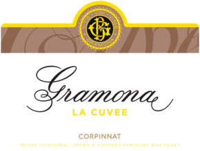 Wine Label: Gramona 2016 "La Cuvee" Corpinnat sparkling wine THUMBNAIL