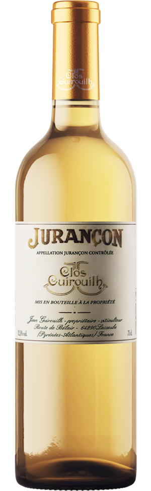 Wine bottle: Clos Guirouilh Jurançon 2015 LARGE