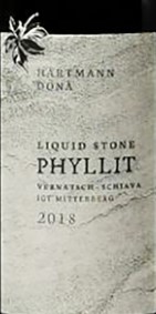 Wine Label: Hartmann-Dona 2019 Schiava "Liquid Stone, Phyllip" Alto Adige THUMBNAIL