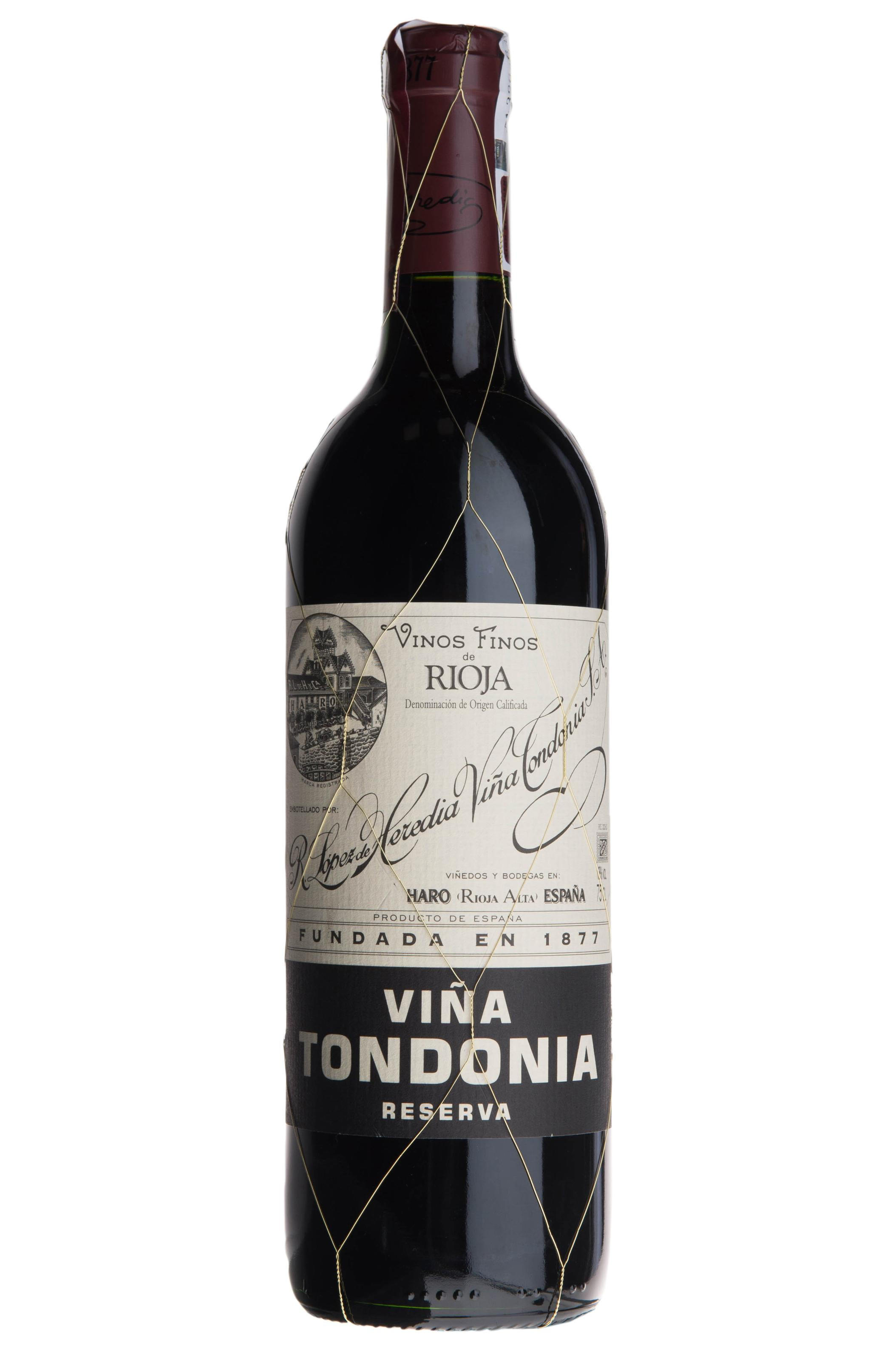 Wine Label - Lopez de Heredia 2014 Gravonia Blanco Crianza LARGE