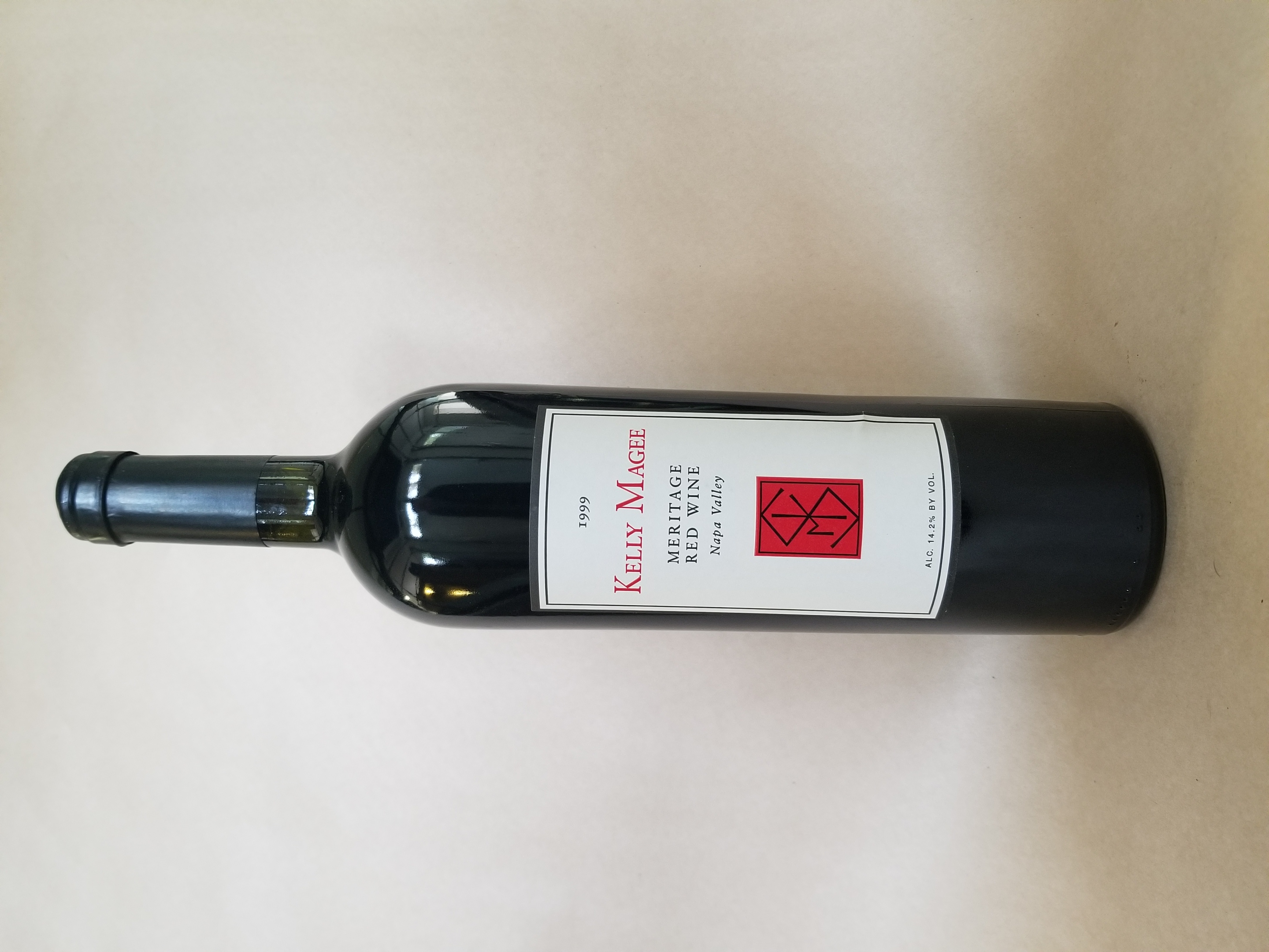 Rare Wine: Kelly Magee Meritage, Napa Valley, USA 1999 LARGE