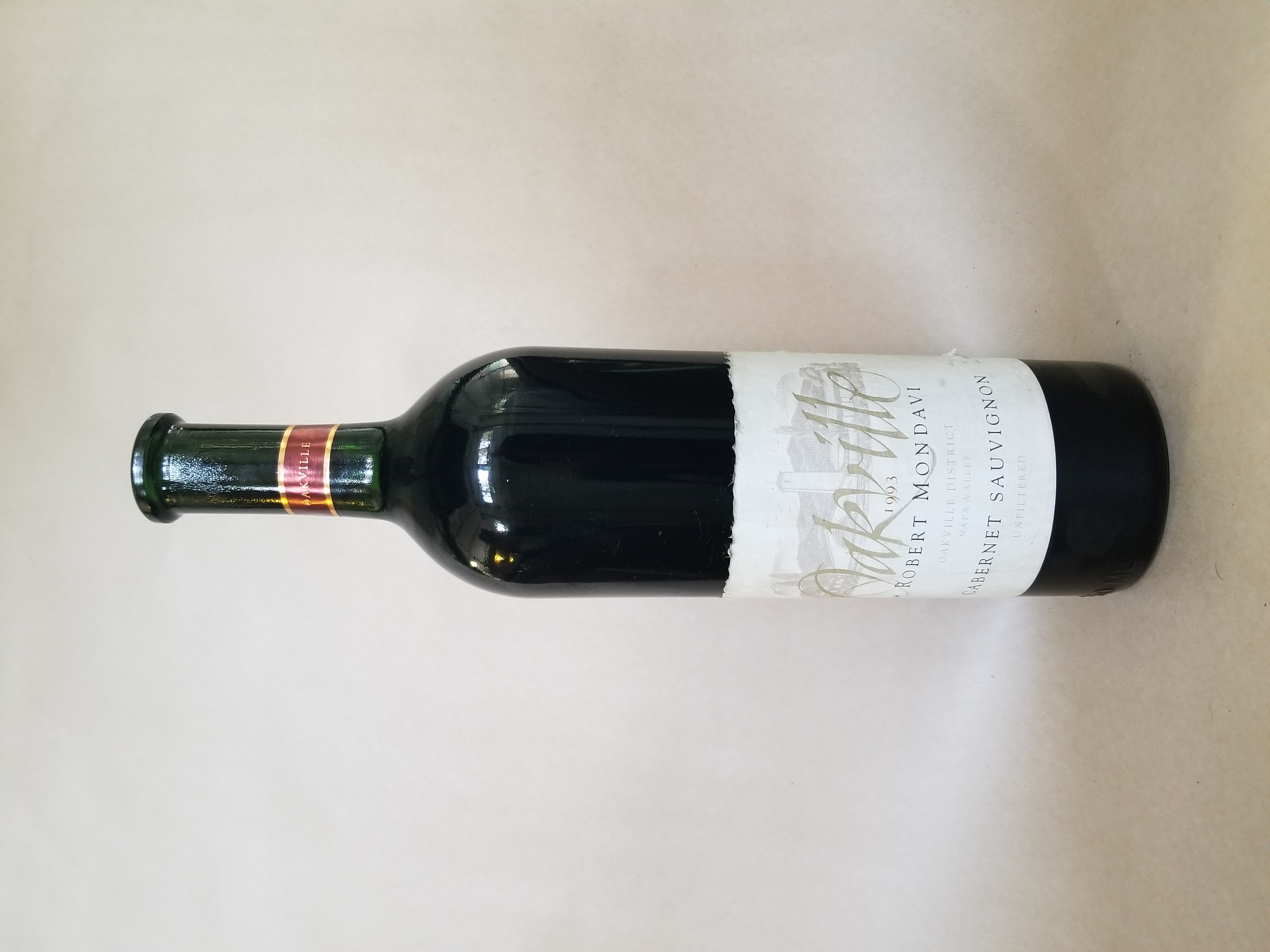 Rare Wine: Robert Mondavi Winery Winery Cabernet Sauvignon, Napa Valley, USA 1993 LARGE