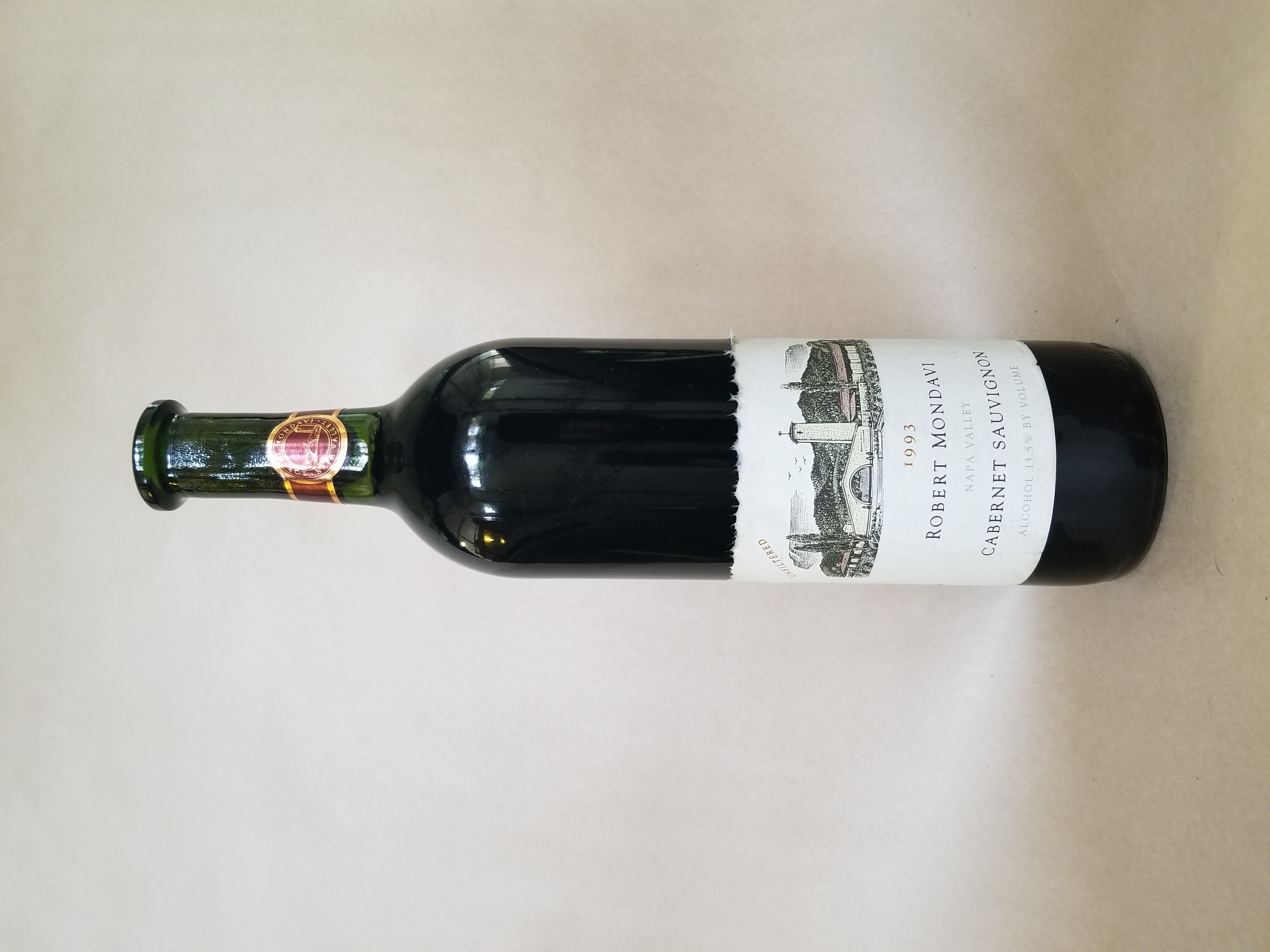 Rare Wine: Robert Mondavi Winery Winery Cabernet Sauvignon, Napa Valley, USA 1993 THUMBNAIL