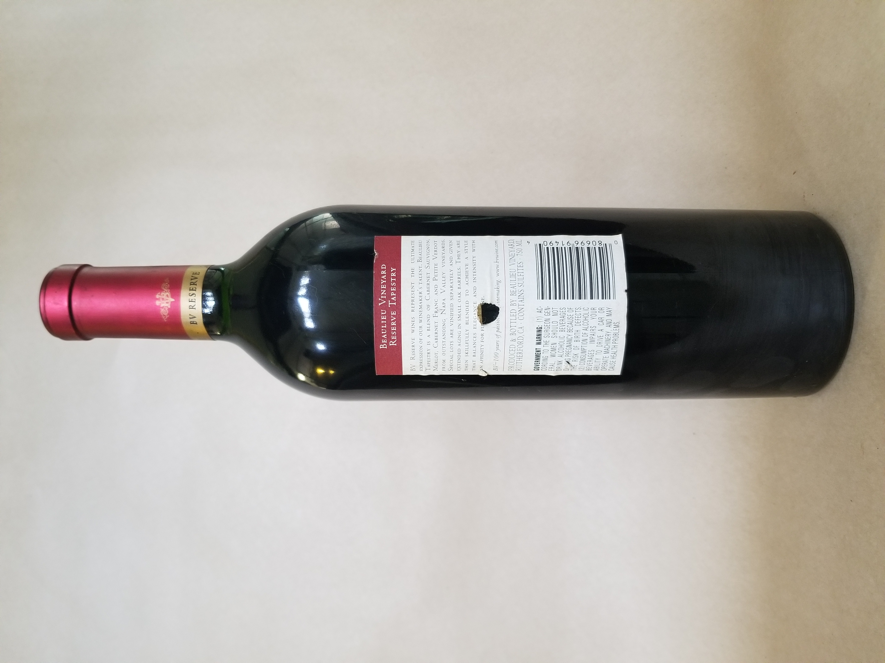 Rare Wine: Beaulieu Vineyard BV Reserve Tapestry, Napa Valley, USA 1997 THUMBNAIL