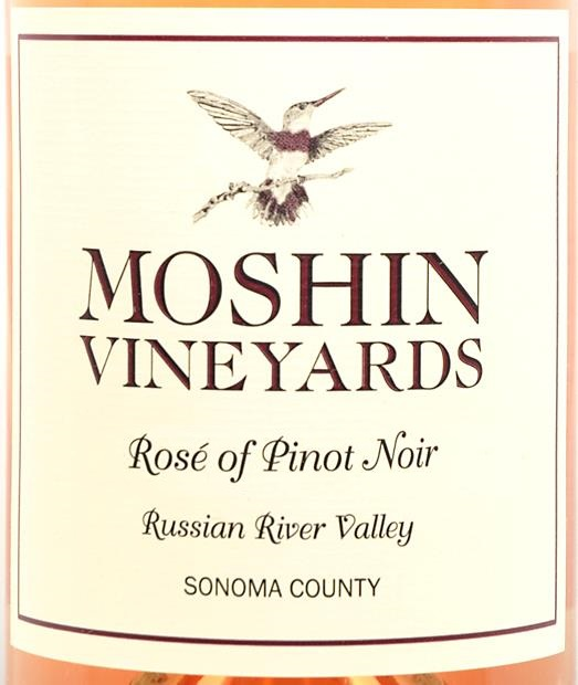 Wine Label: Moshin Vineyards 2021 Rose of Pinot Noir THUMBNAIL