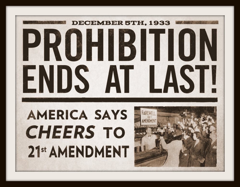 "Prohibition" Wine Experience - a guided tasting and live documentary LARGE
