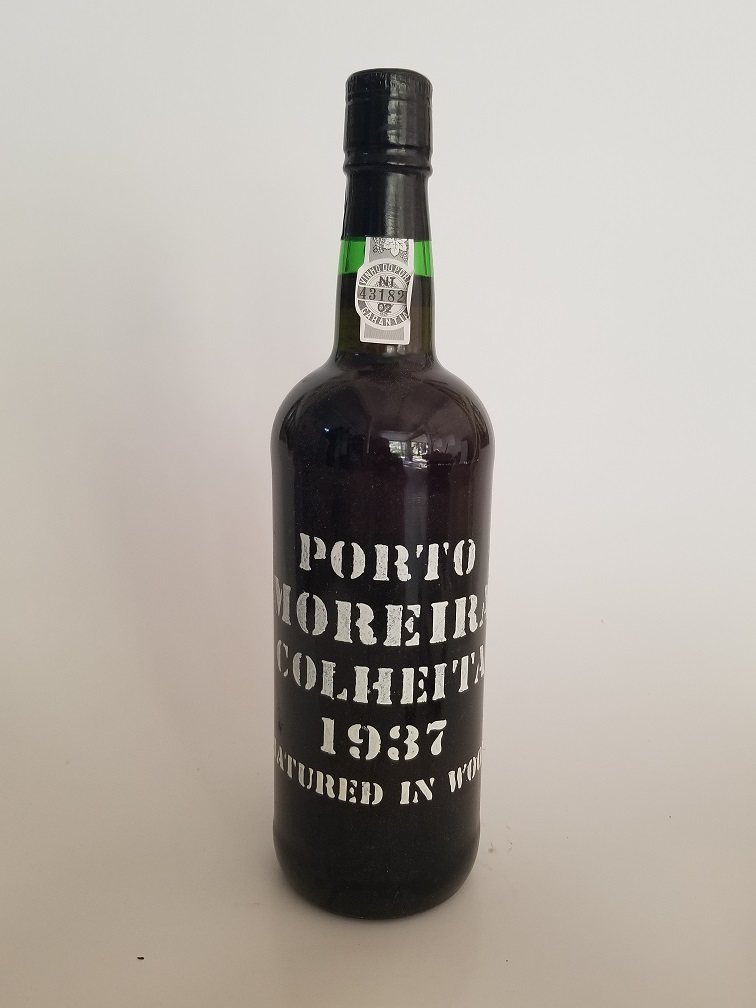 Rare Wine Bottle: 1937 Moreira Colheita Port, Portugal THUMBNAIL