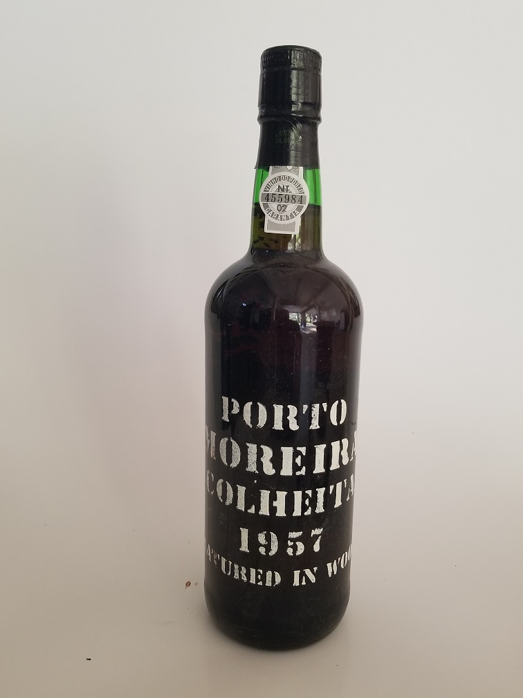 Rare Wine Bottle: 1957 Moreira Colheita Port, Portugal THUMBNAIL