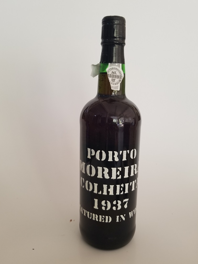 Rare Wine Bottle: 1937 Moreira Colheita Port, Portugal THUMBNAIL
