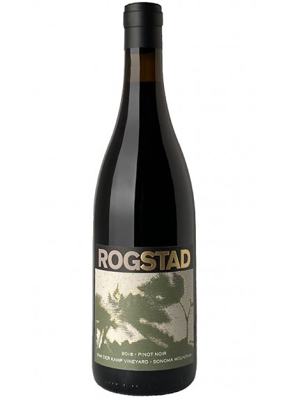 Wine Label: Rogstad 2015 Pinot Noir Van der Kamp Sonoma Mountain LARGE