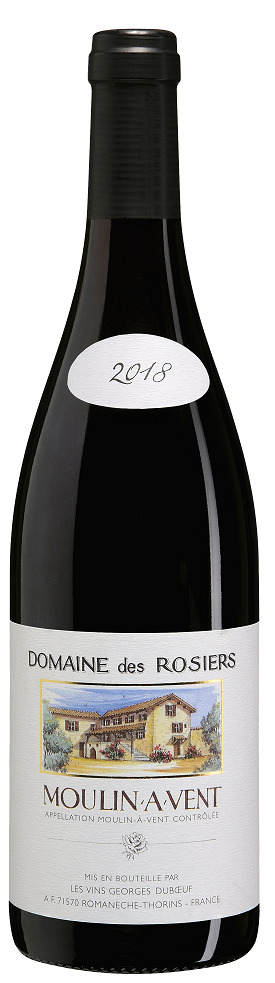 Wine Label: Georges Duboeuf's Domaine des Rosiers Moulin-A-Vent 20119 LARGE