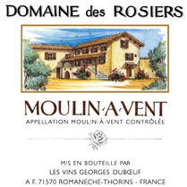 Wine Label: Georges Duboeuf's Domaine des Rosiers Moulin-A-Vent 20119 THUMBNAIL