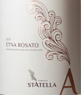 Wine Label: Famiglia Statella 2021 Rosato, Mt Etna, Sicily THUMBNAIL