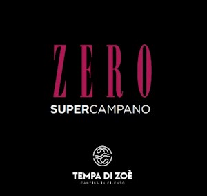 Wine Label: Tempe di Zoe 2018 "Zero" Aglianico LARGE