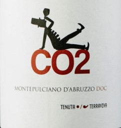 Wine Label: Terraviva 2018 Montepulciano d'Abruzzo "CO2" (carbonic maceration) THUMBNAIL