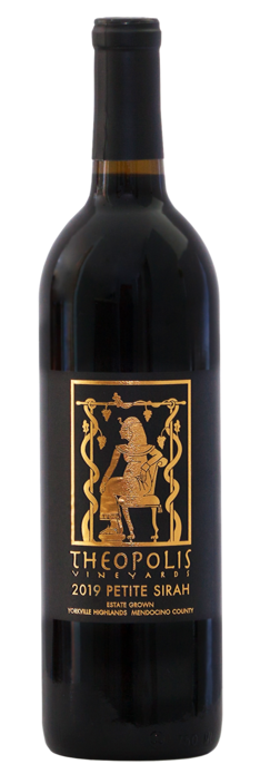 Wine Label - Theopolis Vineyard 2021 Petite Sirah, Yorkville Highlands MAIN
