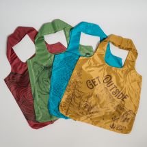 Eco-Chic Reusable Shopping Bags: Phrases THUMBNAIL