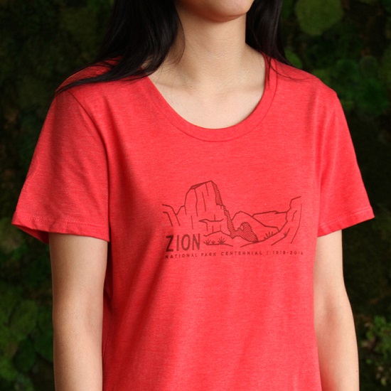 zion outdoor t shirt