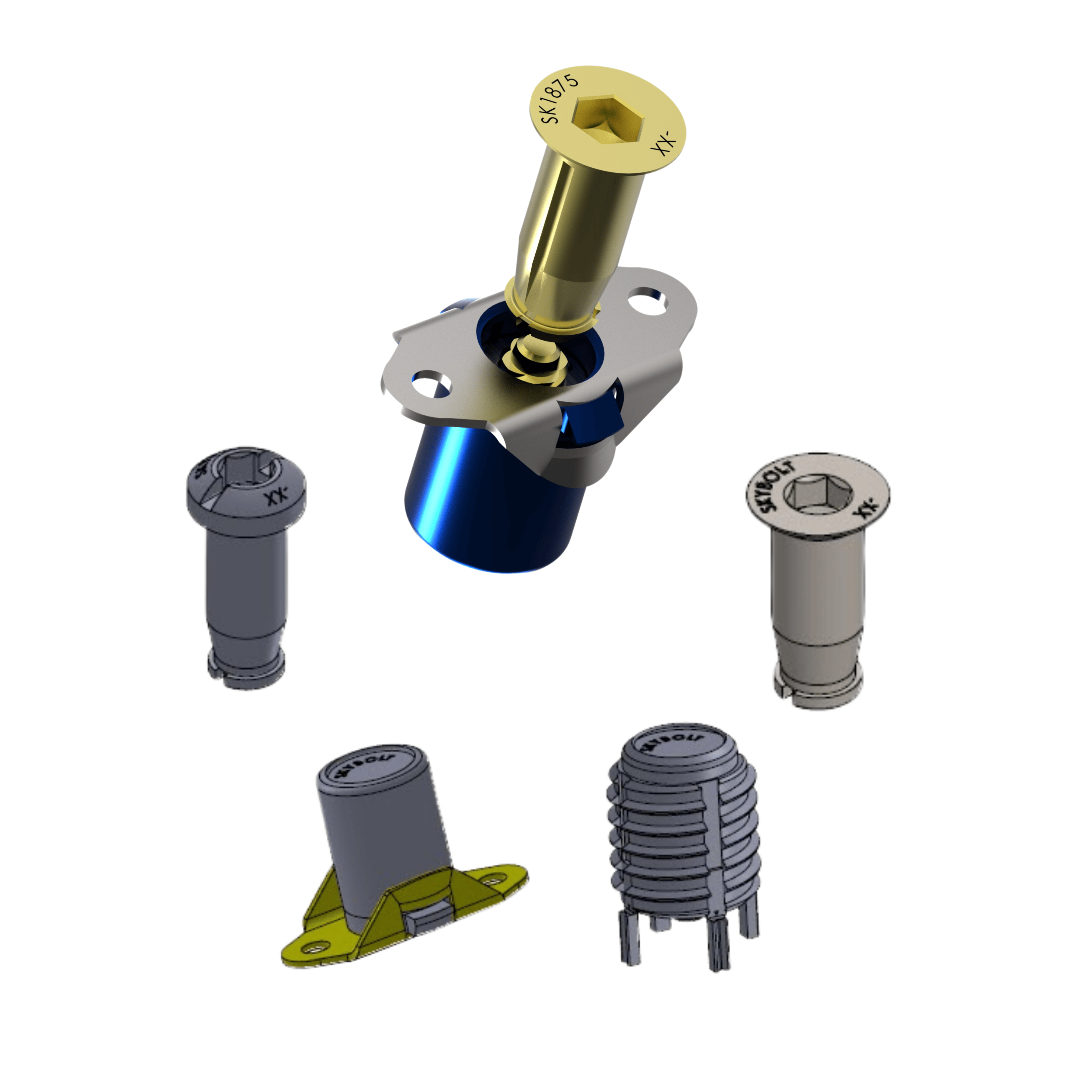 SkyLoc&reg; Stud Nut (SN) Series