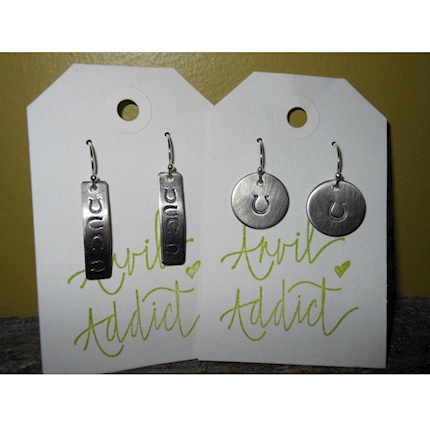 Anvil Addict Earrings THUMBNAIL