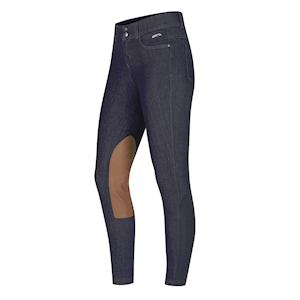 Kerrit's Stretch Denim Knee-Patch Breech LARGE