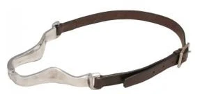 Leather/ Aluminum Cribbing Collar LARGE