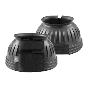 Horze Double Closure No Turn Rubber Bell Boots LARGE