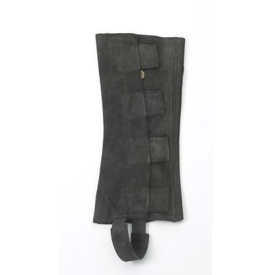 Suede Half Chaps/Hook and Loop LARGE